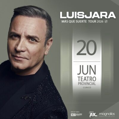 LUIS JARA MÁS QUE SUERTE TOUR 2026