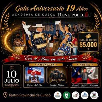 Gala Aniversario 19 Años Academia de Cueca René Poblete